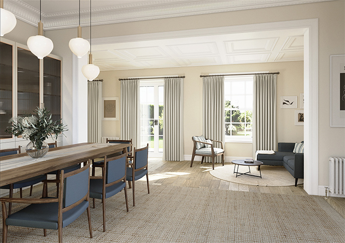 The British Stripe Co. Mary, Polzeath No.1 - Made to Measure Curtains - Image 7